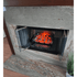 Touchstone Burnbrite Log Inset - customer installation lifestyle photo