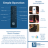 Touchstone BurnBrite Log Set simple operation infographic