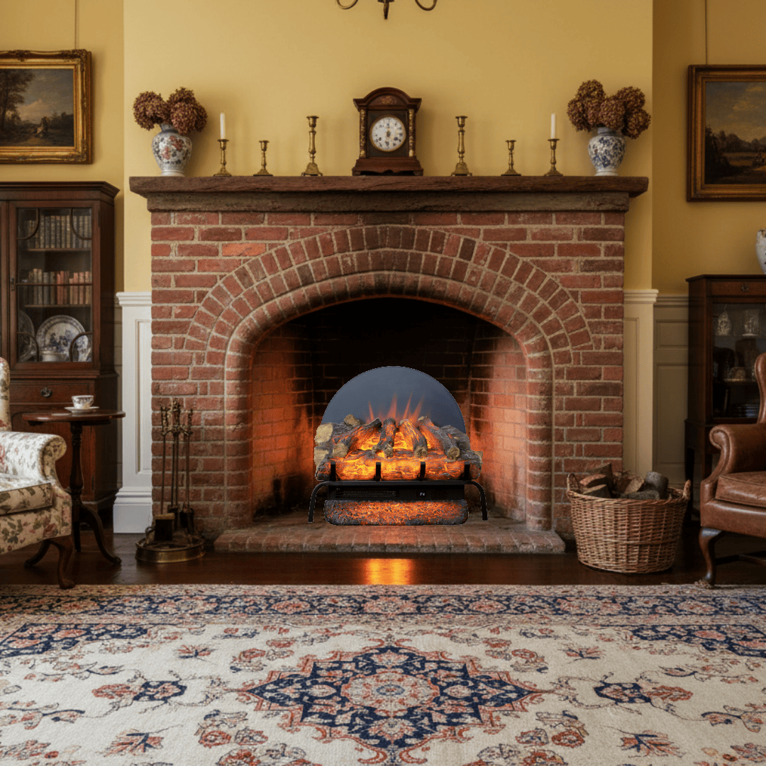 BurnBrite Electric Log Set lifestyle image