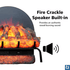 Touchstone BurnBrite Electric Log Set crackle speaker graphic