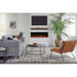 Espresso Touchstone Encase Floating Mantel room setting