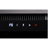 Touchstone Fireplug electric fireplace close up of control panel