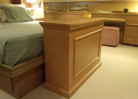 Touchstone Elevate TV Lift Cabinet in Honey Oak