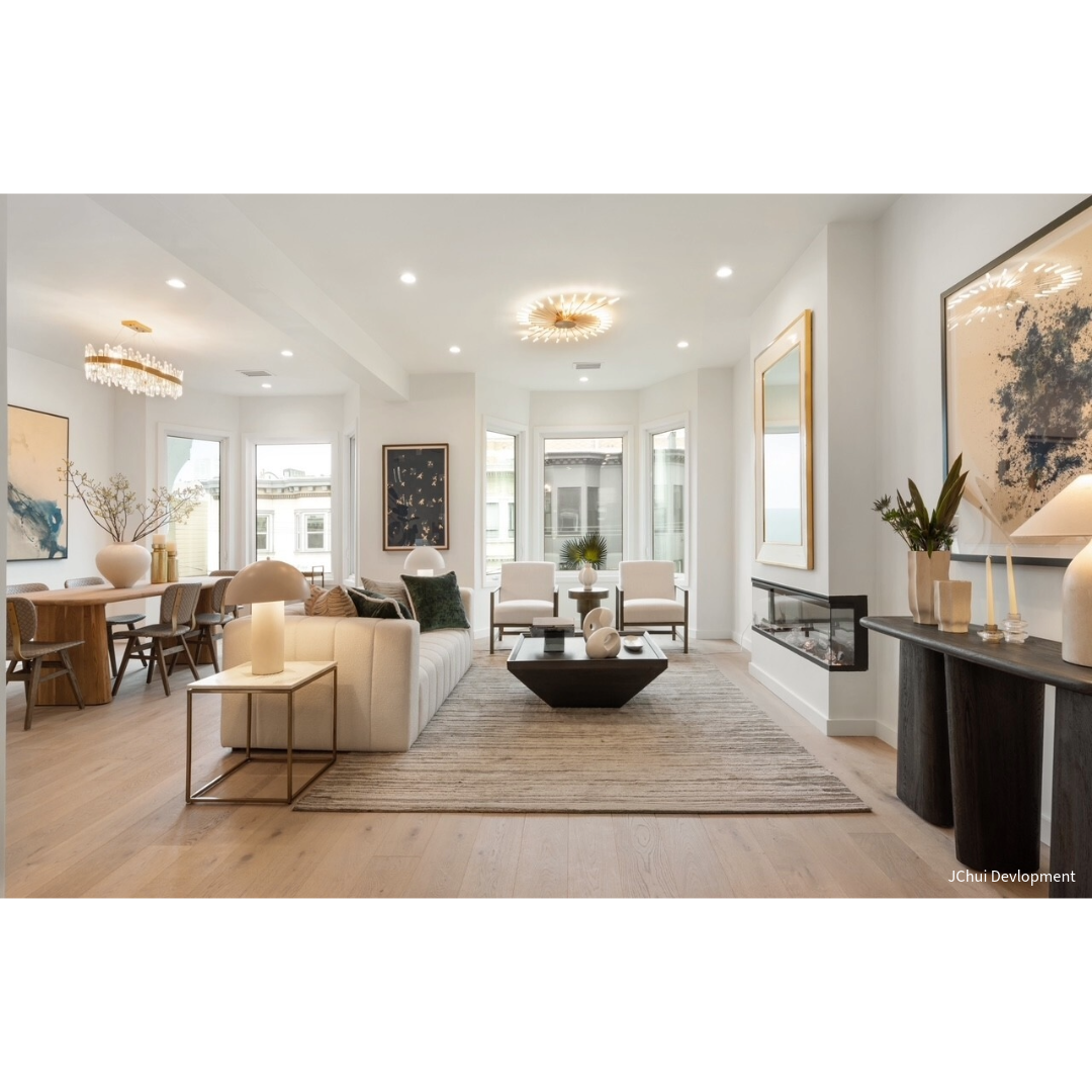 Touchstone Infinity 80046 lifestyle image - installed by JChui Development in a modern living room.
