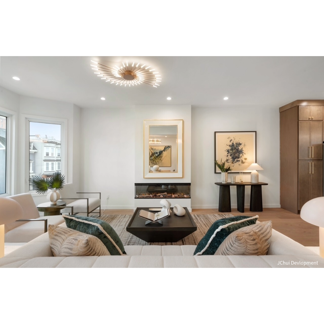 Touchstone Infinity 80046 lifestyle image - installed by JChui Development in a modern living room.