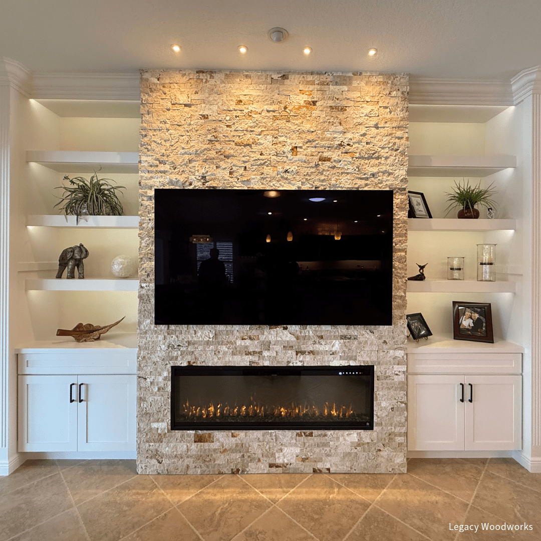 Legacy Woodworks Elite Pro 72 inch installation photo