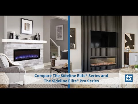 Compare the Elite and Elite Pro electric fireplaces