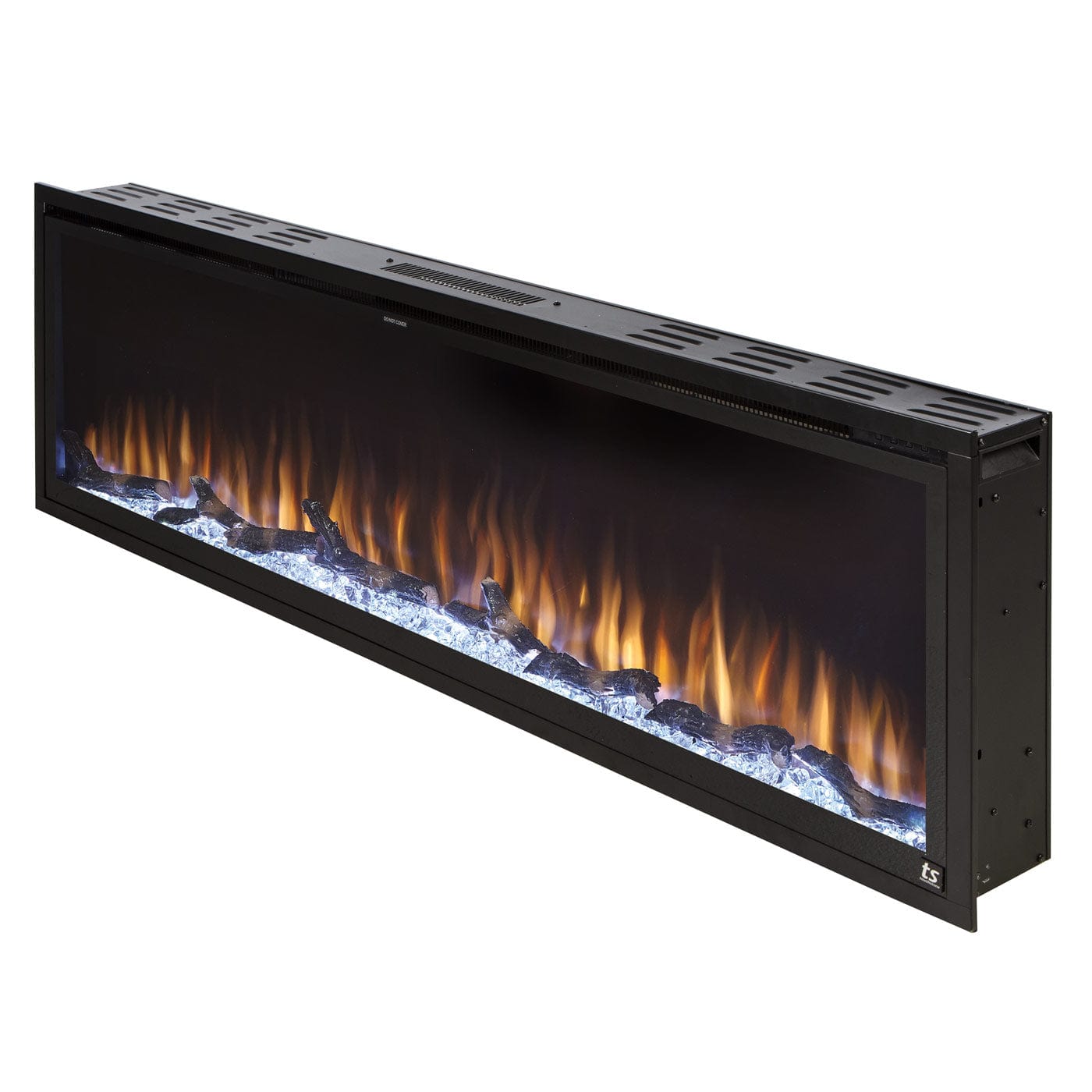 Sideline Elite 60 Inch Smart Electric Fireplace with Encase Surround Mantel