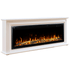 Sideline Elite Pro 60 inch and 90014 Encase Surround Mantel angled on white