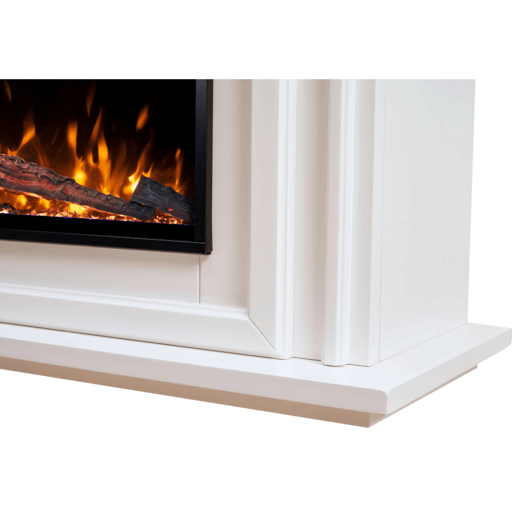 Sideline Elite Pro 50 Inch Smart Electric Fireplace with Encase Surround Mantel