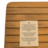 Calena Outdoor Side Table detail shot