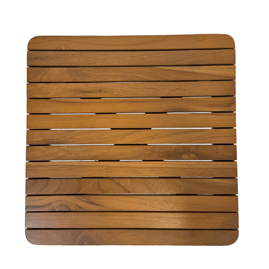 Calena Outdoor Side Table overhead shot