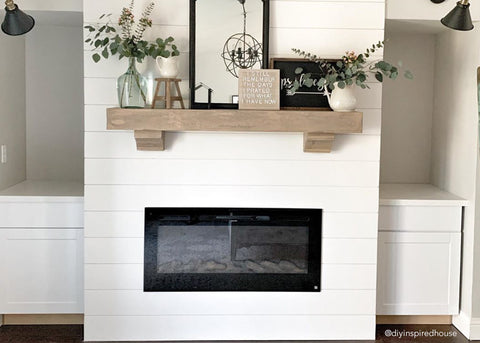 Touchstone Sideline Electric Fireplace by @diyinspiredhouse