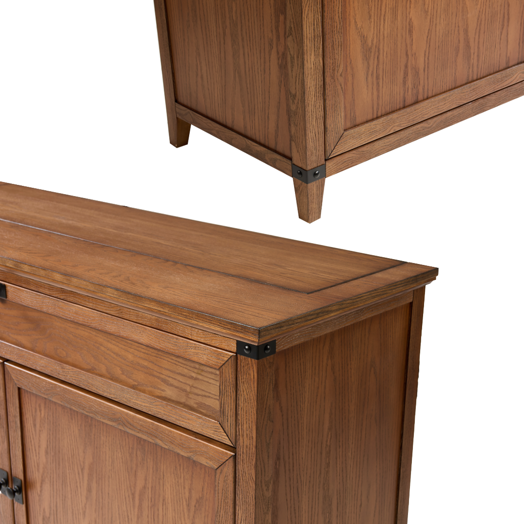 Touchstone Claymont Smart TV Lift Cabinet 70263 detail images on white