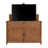 Touchstone Claymont Smart TV Lift Cabinet 70263 front facing with V on white.