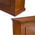 Touchstone Elevate 72009 Smart TV Lift Cabinet in Honey Oak Finish detail photos on white.