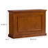 Touchstone Elevate 72009 Smart TV Lift Cabinet in Honey Oak Finish dimensions graphic.