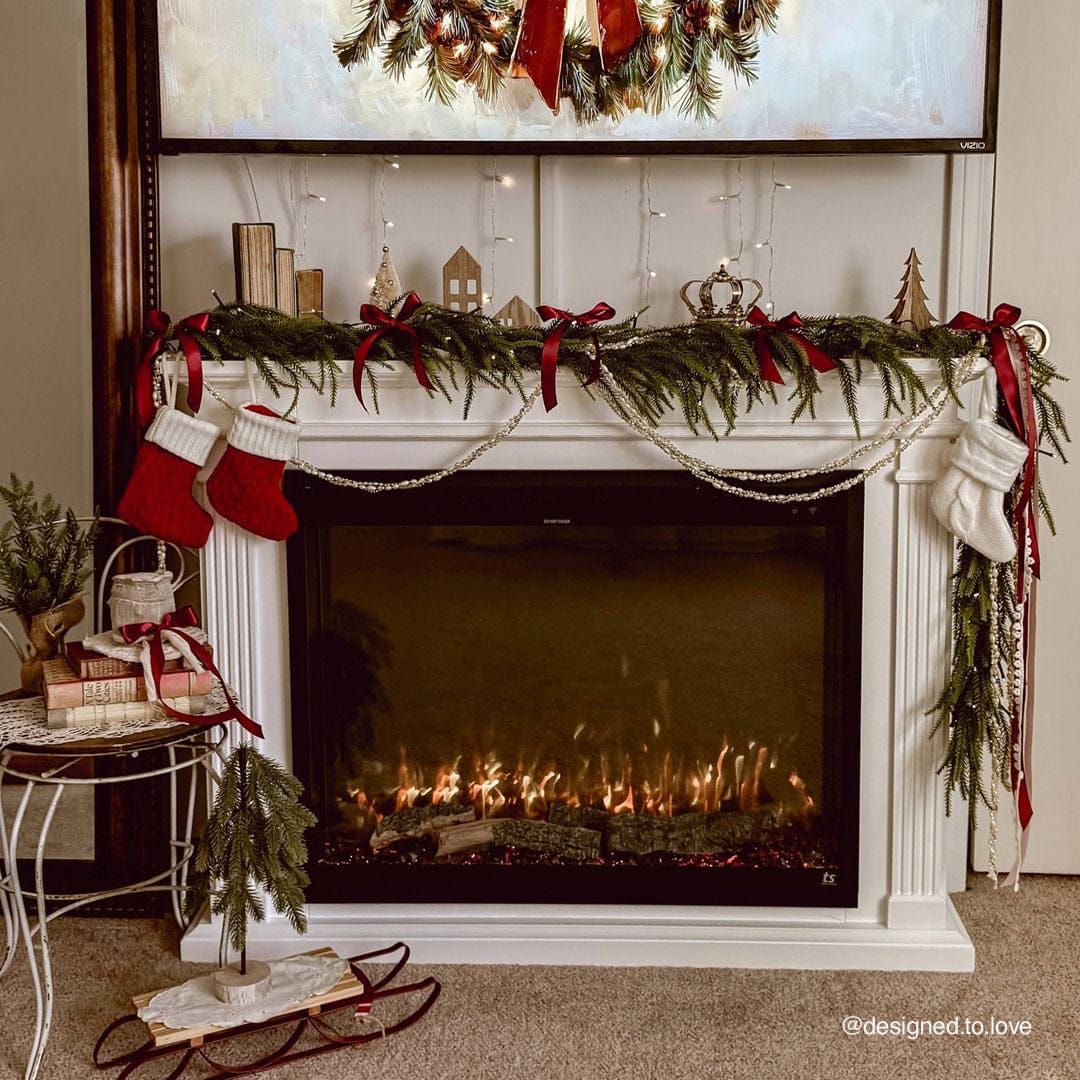 Touchstone Fireplug Surround install photo done by @designed.to.love