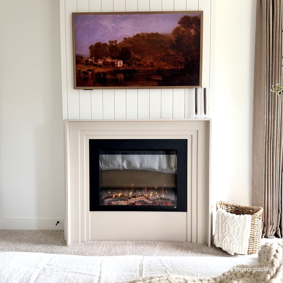 Fireplug Electric Fireplace customer install photo