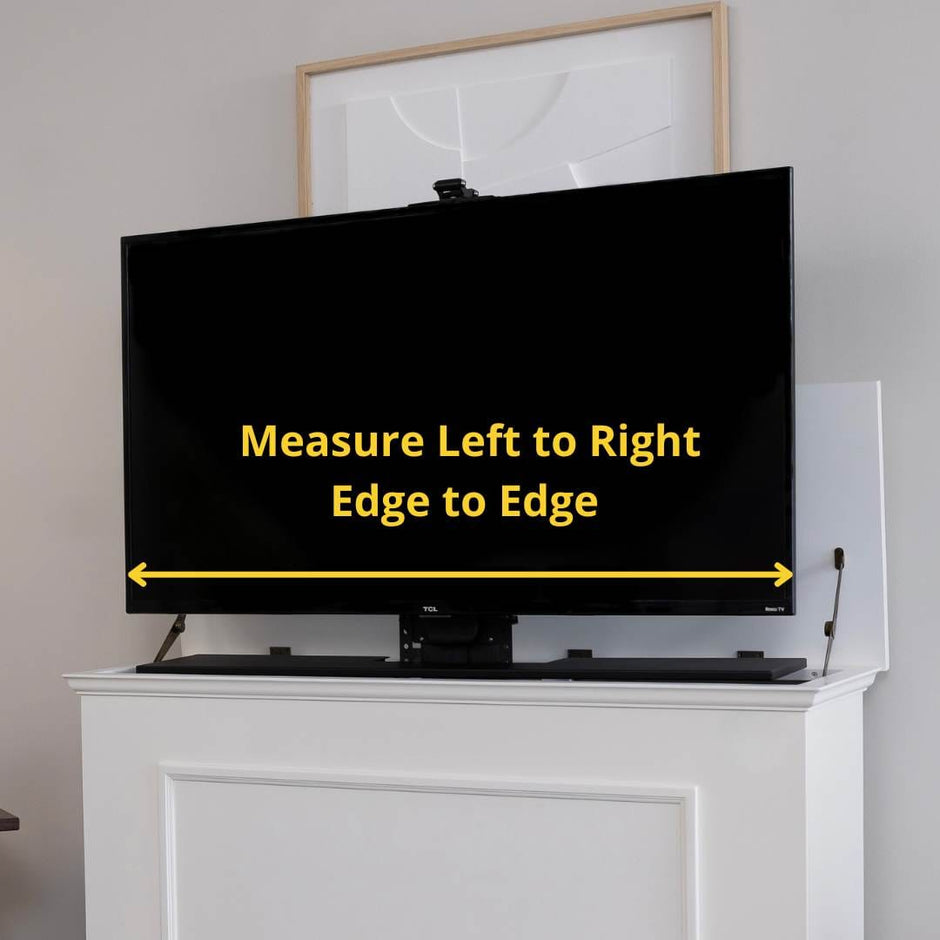 How To Measure Your TV For the Best Touchstone TV Lift Cabinet Fit ...