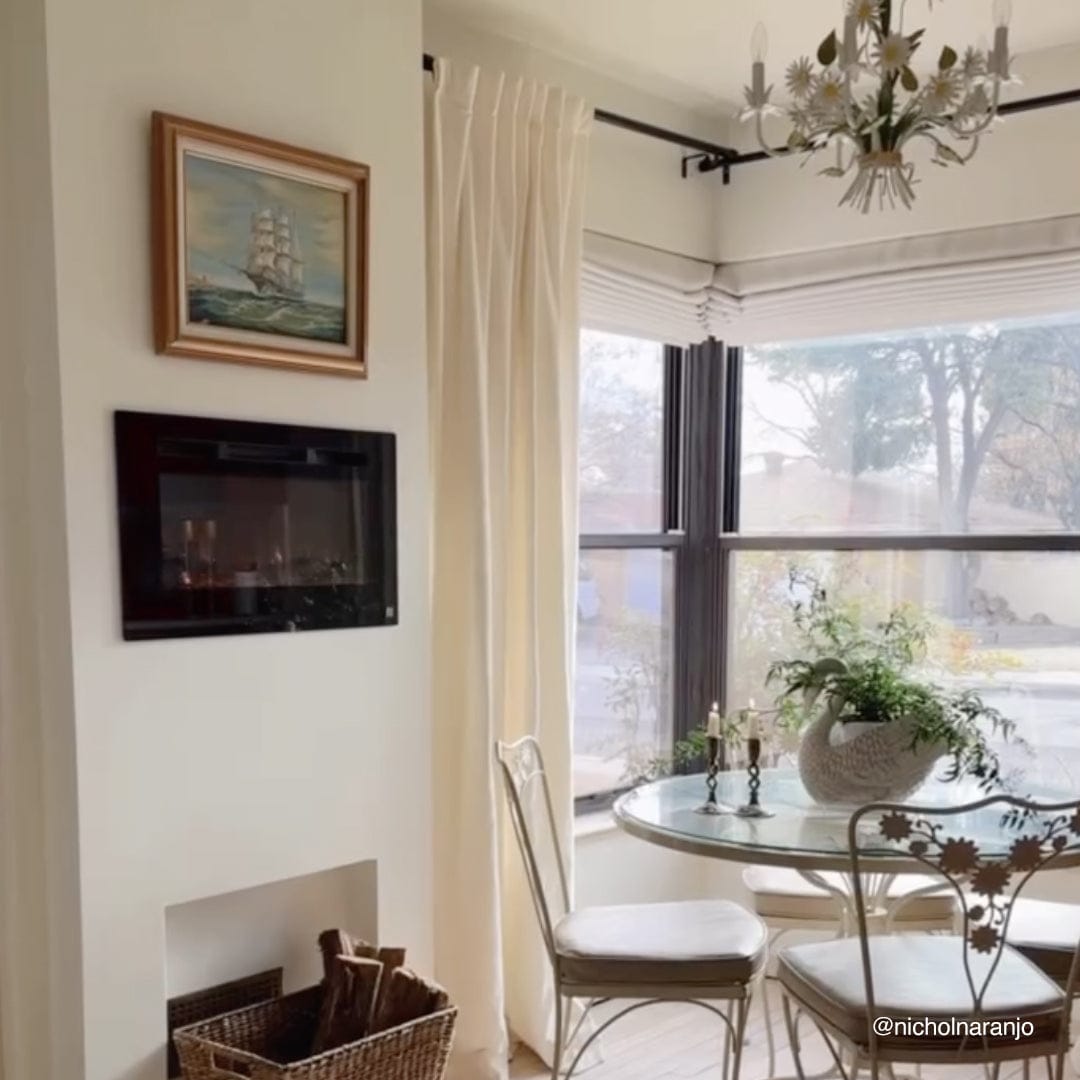 Sideline 28 Inch Electric Fireplace customer install photo