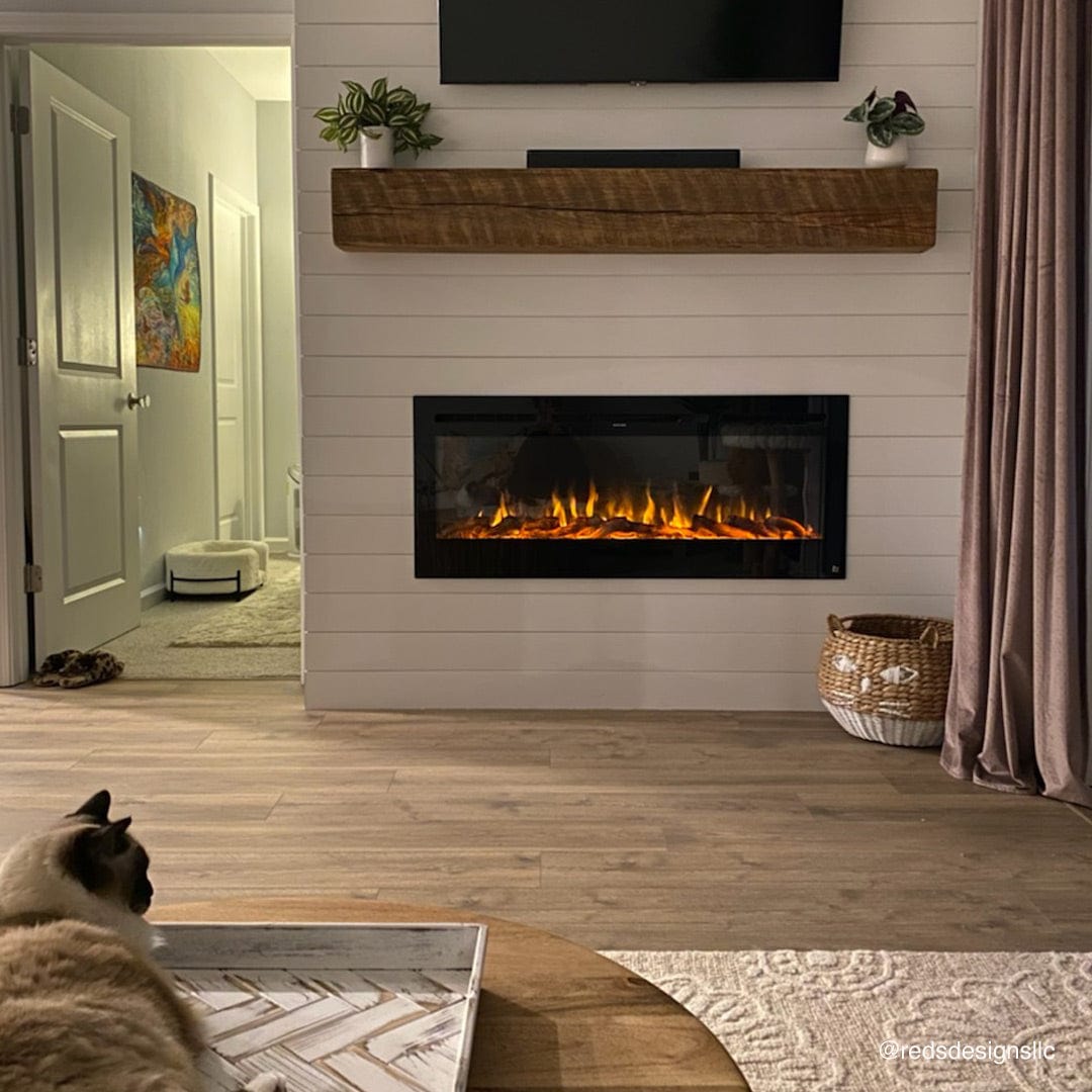Touchstone Sideline 50 inch Recessed Smart Electric Fireplace