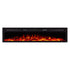 Touchstone Sideline 84 Electric Fireplace front view