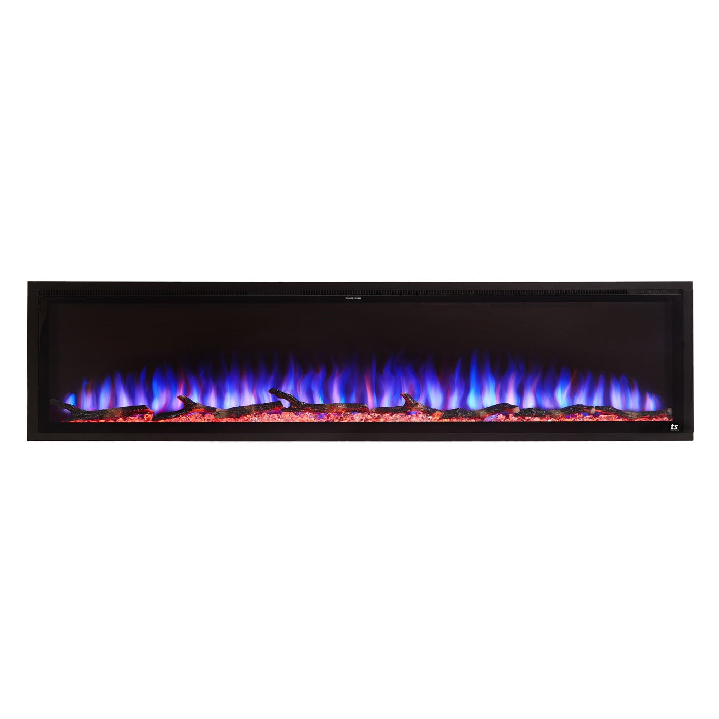 Touchstone Sideline Elite 84 Smart Electric Fireplace 80050 front view