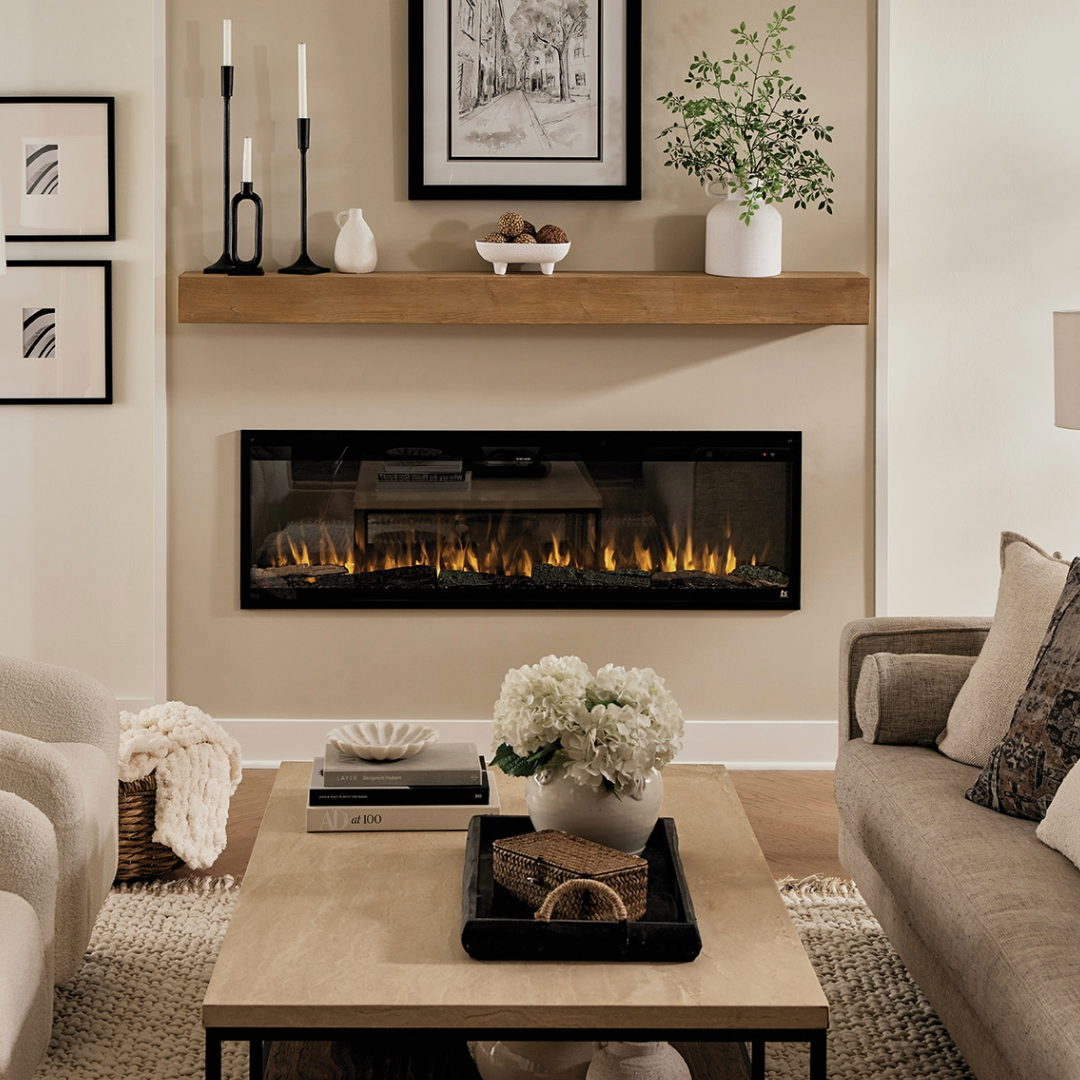 Sideline Elite Pro 72-inch Smart Electric Fireplace 80059