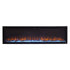 Touchstone Sideline Elite 72 Smart Electric Fireplace 80038 front view
