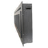 	Sideline Steel Mesh Screen Non Reflective 80047 60 Recessed Electric Fireplace side view.