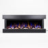 Chesmont White  80033 Wall Mount 3-Sided Smart Electric Fireplace 