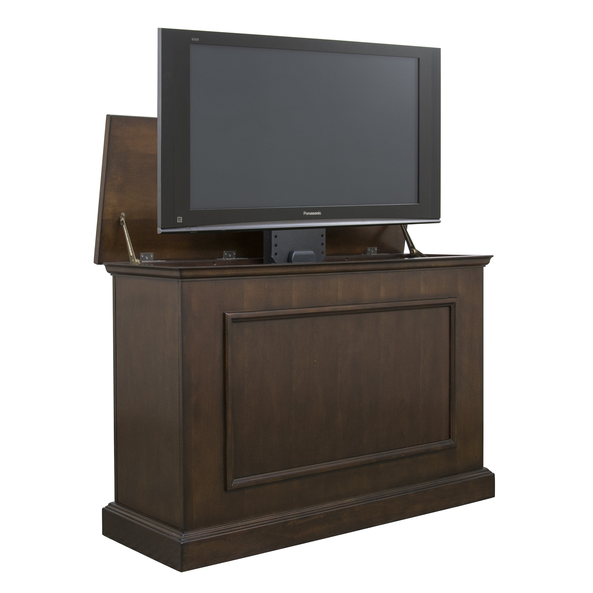 Mini Elevate 75008 Espresso TV Lift Cabinet for Flat screen TVs - Touchstone Home Products, Inc.