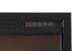 Sideline Elite 72 Recessed Electric Fireplace control panel.
