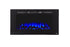 Sideline 40 80027  Refurbished Recessed Electric Fireplace - blue flames and log set.