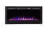 	Sideline 45 80025  Recessed Electric Fireplace flames on.