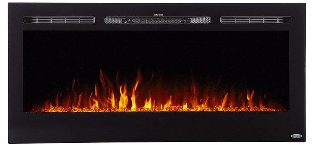 	Sideline 45 80025  Recessed Electric Fireplace front view.