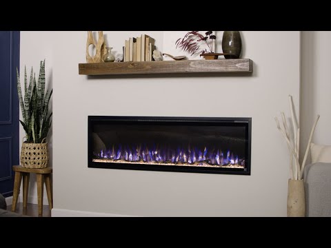 Touchstone Sideline Deluxe™ - Chimenea eléctrica inteligente de acero  inoxidable - 60 pulgadas de ancho - habilitado para Alexa®/WiFi- en  empotrado de