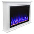 Touchstone Encase Surround Floor Mantel with Sideline Elite Forte Smart Electric Fireplace