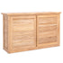 TechTeak 70066 Outdoor Swivel TV Lift Cabinet  white background.