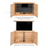 TechTeak 70066 Outdoor Swivel TV Lift Cabinet  from the inside.