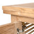 TechTeak 70066 Outdoor Swivel TV Lift Cabinet  detail shot.