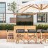 TechTeak 70066 Outdoor Swivel TV Lift Cabinet  outside.