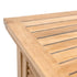 TechTeak 70066 Outdoor Swivel TV Lift Cabinet detail shot of wood.
