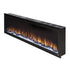 Side view of Sideline Elite  Electric Fireplace to show depth