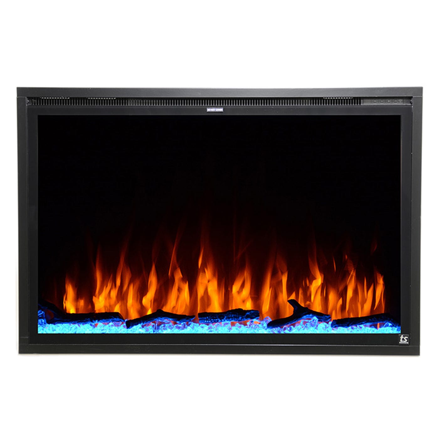 Touchstone Sideline Elite Forte 40 inch smart electric fireplace 80052 front view